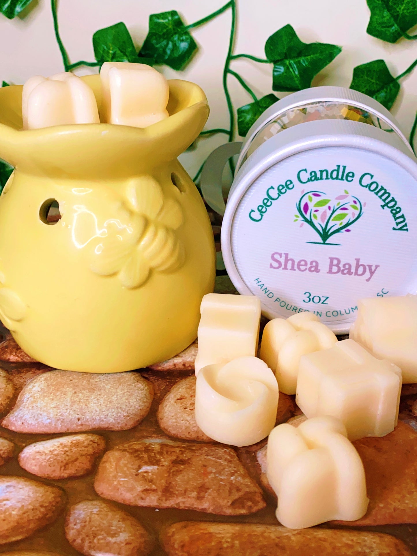 shea baby scented wax melts